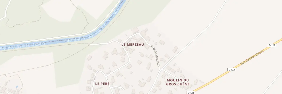 Plan du 22 Rue du Merzeau à Saint-Agnant