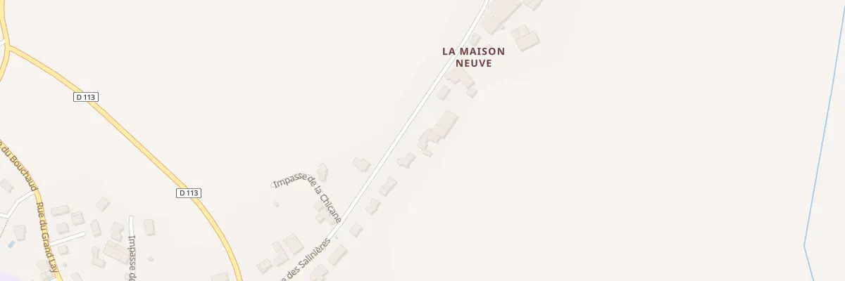 Plan du 2 Maison Neuve à Monsireigne