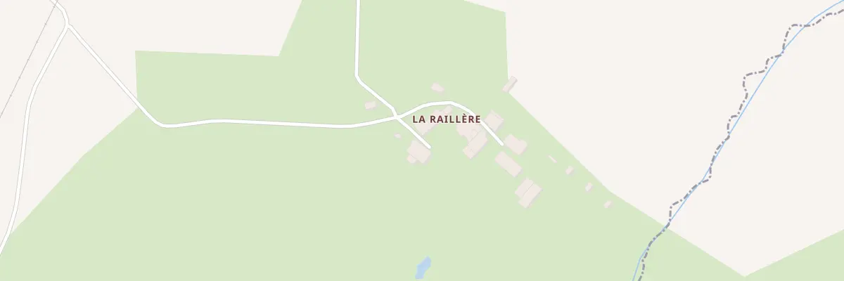 Plan du 5249 La Raillère à Saint-Christophe-du-Bois