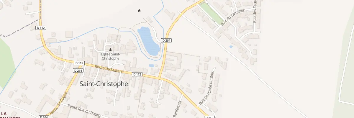 Plan du 5 Rte de la Mazurie à Saint-Christophe