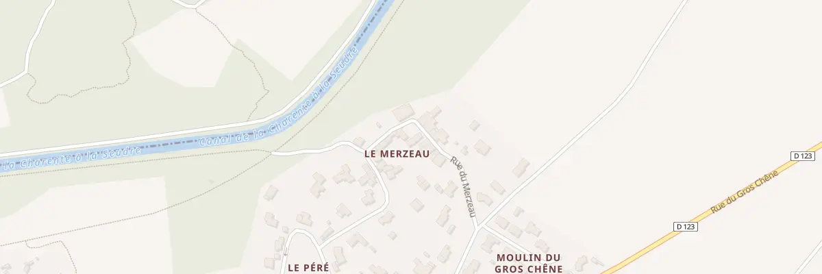 Plan du 18B Rue du Merzeau à Saint-Agnant