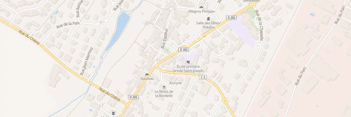 Plan du 2 Rue du Mal Leclerc à Saint-Christophe-du-Bois