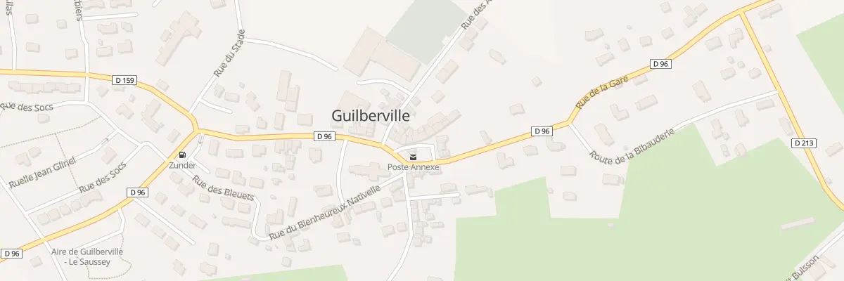 Plan du 3 Rue de la Gare - Guilberville à Torigny-les-Villes