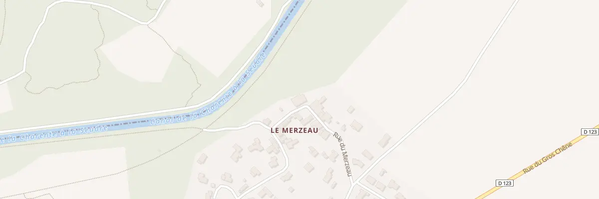 Plan du 7T Rue du Merzeau à Saint-Agnant