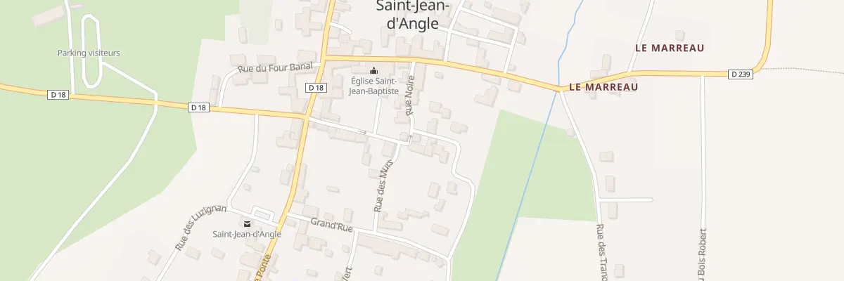Plan du 7 Rue du Temple à Saint-Jean-d’Angle