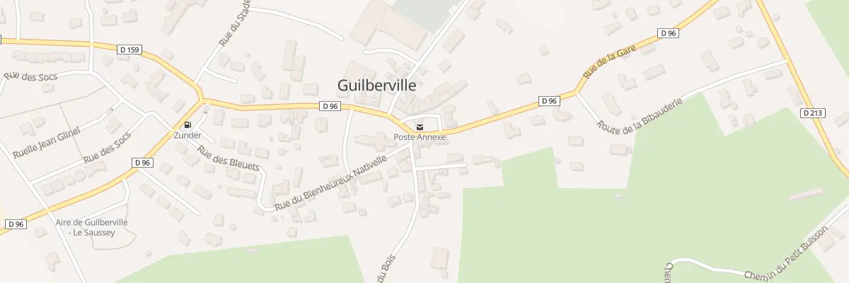 Plan du 4 Rue de la Gare - Guilberville à Torigny-les-Villes