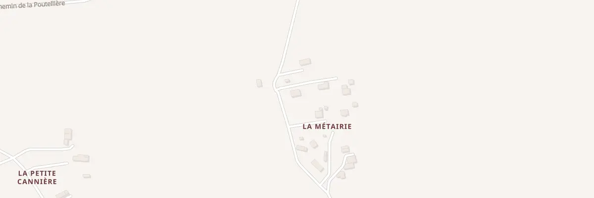 Plan du 6564 La Metairie à Campagnolles