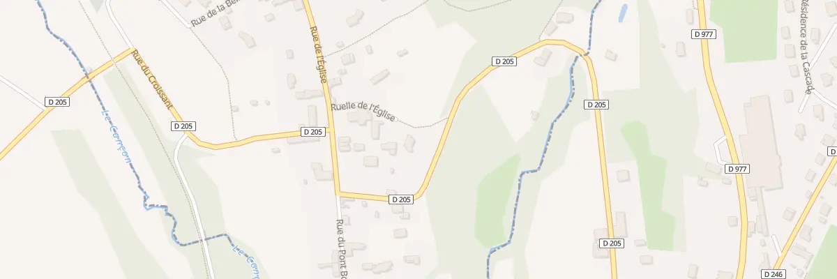 Plan du 12A Rue de l’Eglise au Neufbourg