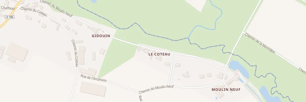 Plan du 36A Che de Moulin Neuf à La Jaudonnière