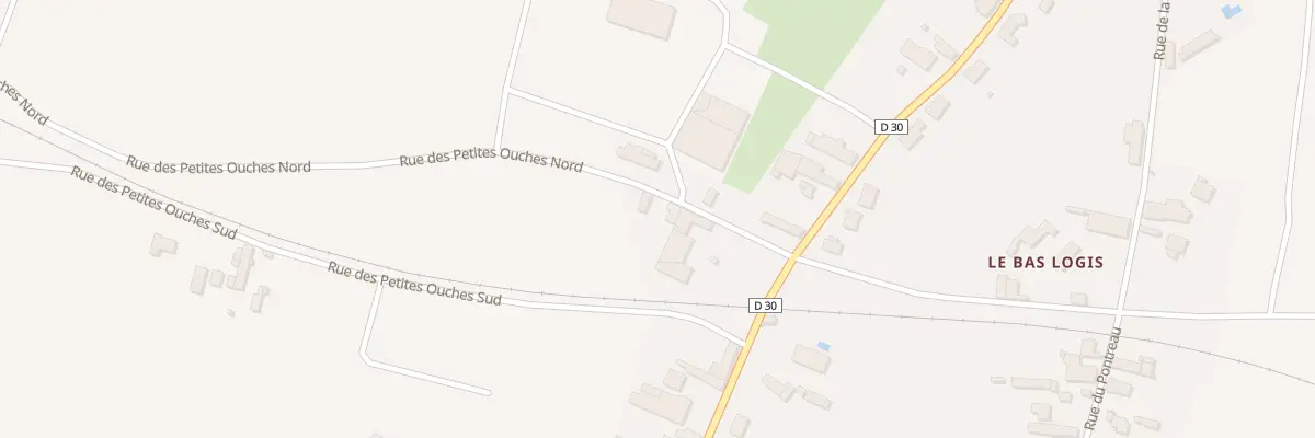 Plan du 3 Rue des petites ouches nord au Langon