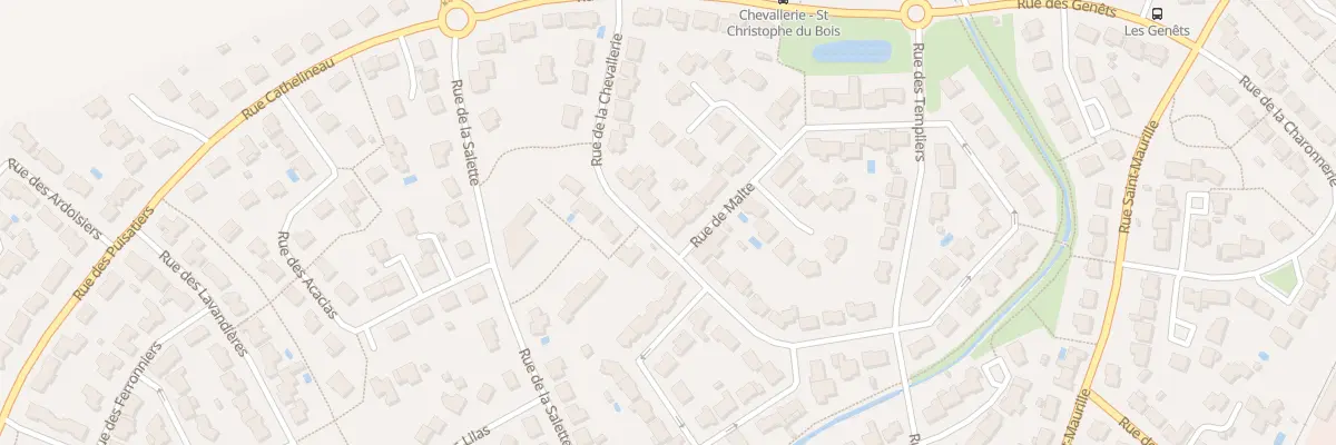 Plan du 18 Rue de la Chevallerie à Saint-Christophe-du-Bois