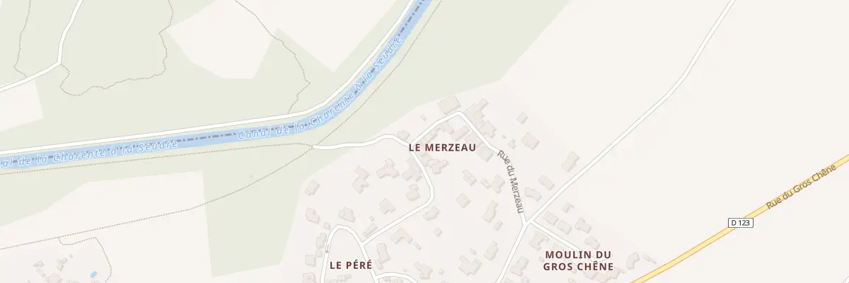 Plan du 14B Rue du Merzeau à Saint-Agnant