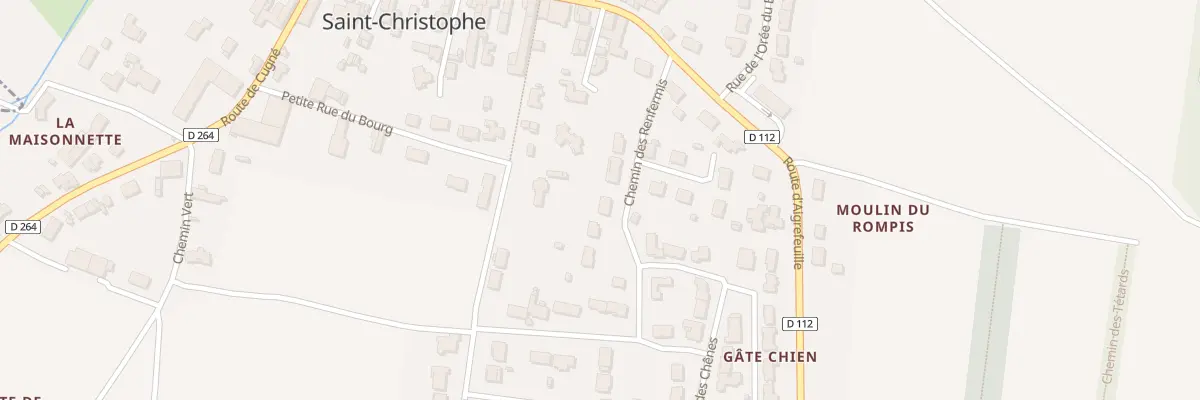 Plan du 7 Che des Renfermis à Saint-Christophe
