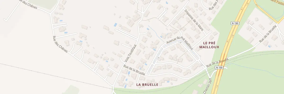 Plan du 6 Voie Toutlifaut à Saujon