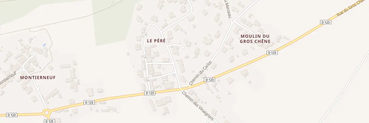 Plan du 2B Rue du Merzeau à Saint-Agnant