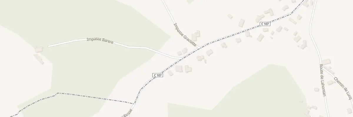 Plan du 380 Rte de Saubusse à Labatut