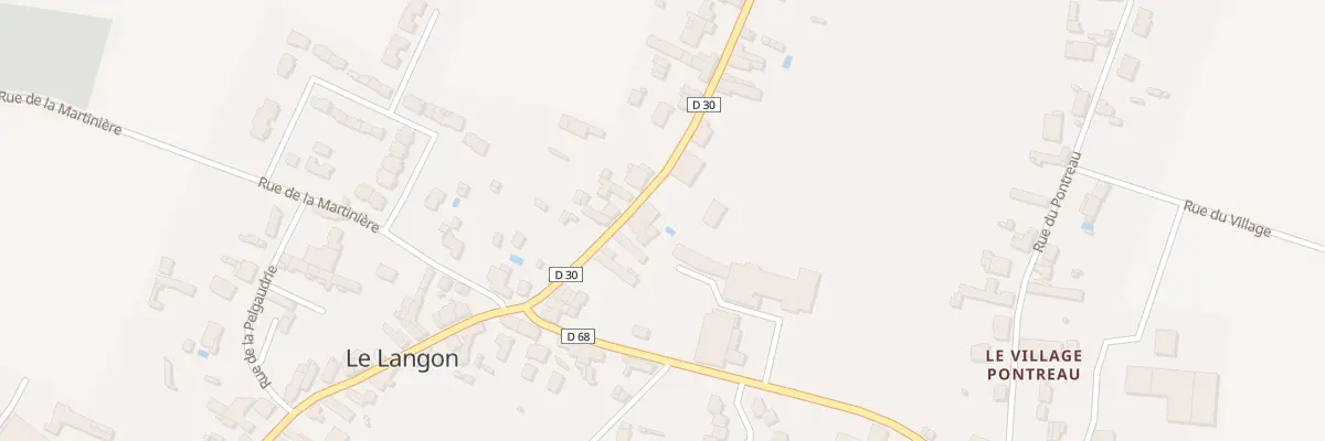 Plan du 6 Rte de Fontenay au Langon