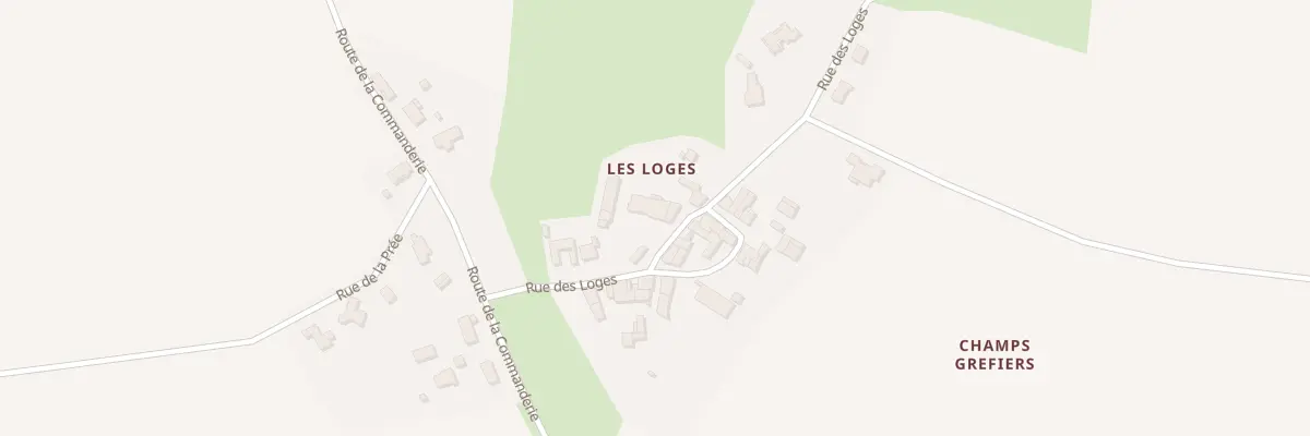 Plan du 11 Rte des Loges à Angliers