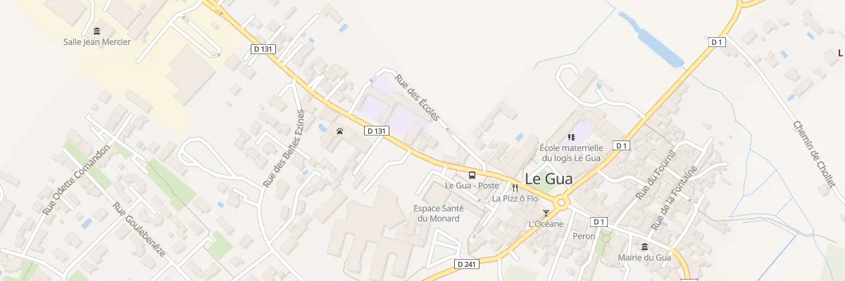 Plan du 20 Rue Samuel Champlain au Gua