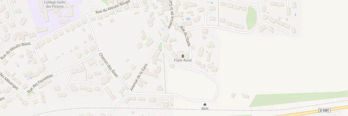 Plan du 2 Rue du stade à L’Île-d’Elle