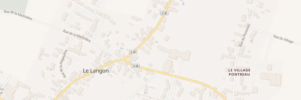 Plan du 4 Rte de Fontenay au Langon