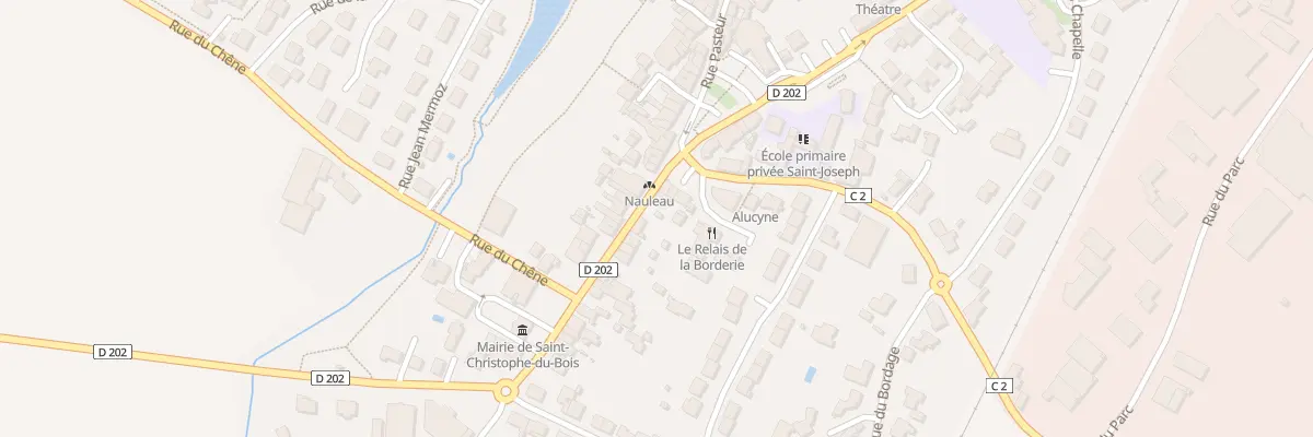 Plan du 12 Rue du Mal Leclerc à Saint-Christophe-du-Bois