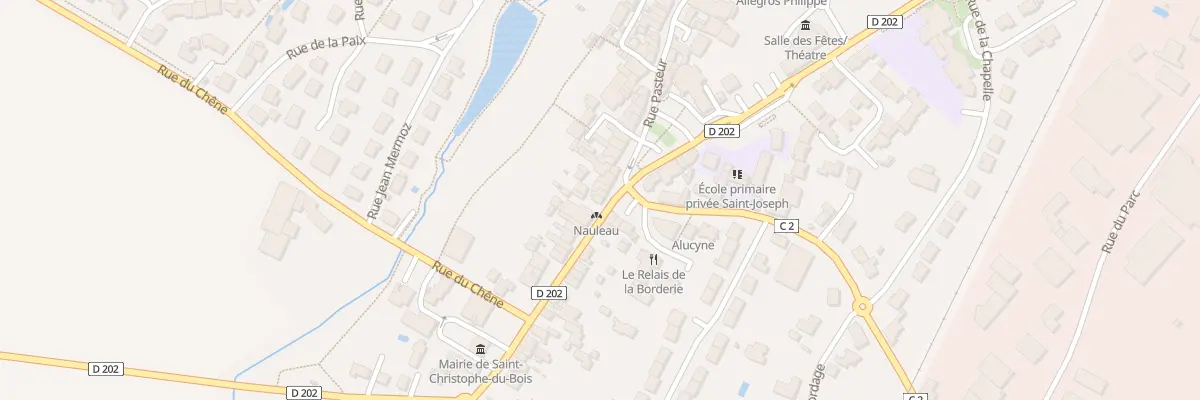 Plan du 7 Rue du Mal Leclerc à Saint-Christophe-du-Bois