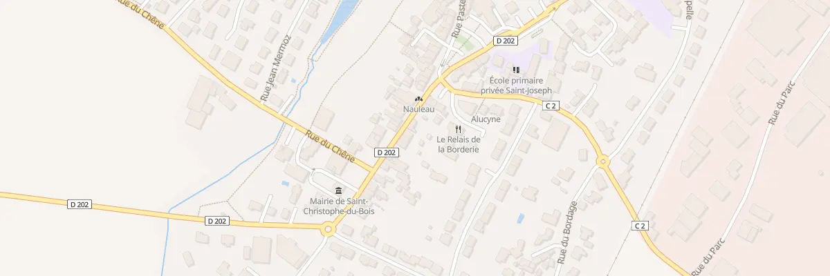 Plan du 14 Rue du Mal Leclerc à Saint-Christophe-du-Bois