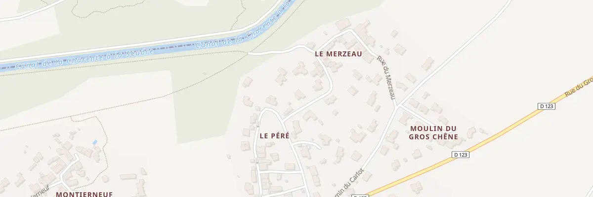 Plan du 3 Rue du Merzeau à Saint-Agnant