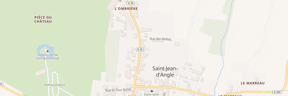 Plan du 13 Rue Maurice Ponte à Saint-Jean-d’Angle