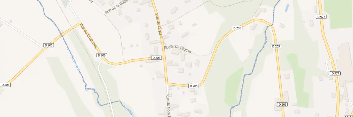 Plan du 12B Rue de l’Eglise au Neufbourg