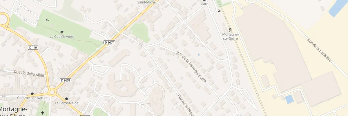 Plan du 3 Rue de la terre qui fume à Mortagne-sur-Sèvre