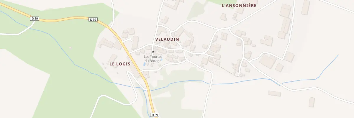 Plan du 5226 Velaudin à Bazoges-en-Pareds