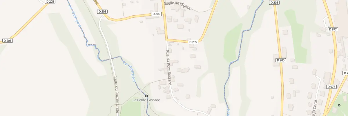 Plan du 9 Rue du Pont Bossard au Neufbourg