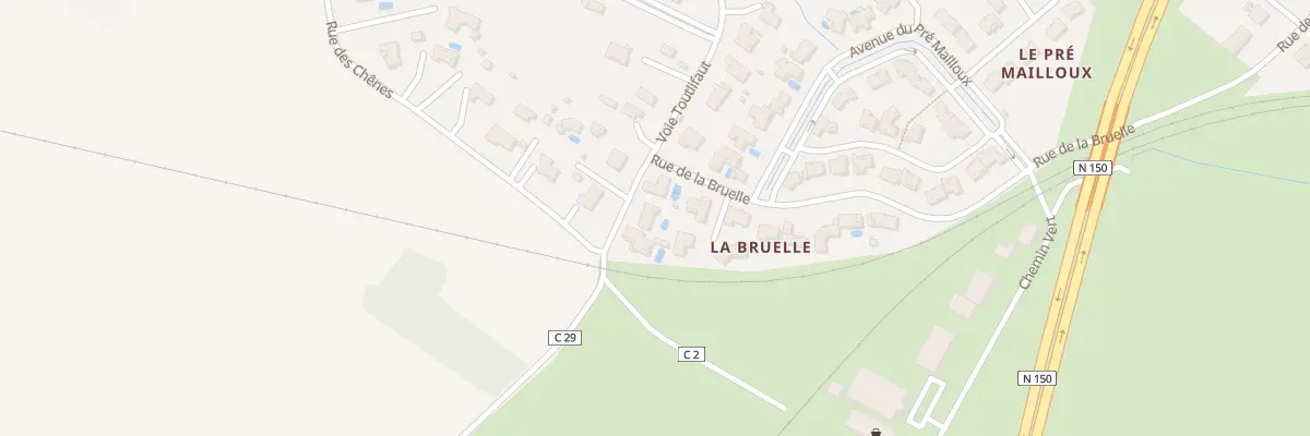 Plan du 2A Voie Toutlifaut à Saujon