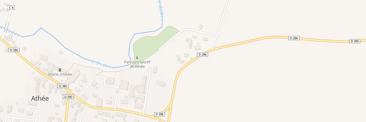 Plan du 397 Rue de Bel-air à Athée