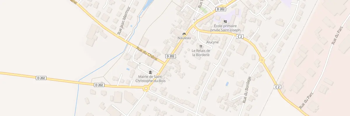Plan du 20 Rue du Mal Leclerc à Saint-Christophe-du-Bois