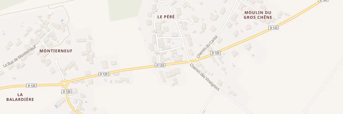 Plan du 1O Rue du Merzeau à Saint-Agnant