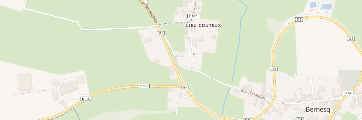 Plan du 5058 Lieu Couteux à Bernesq