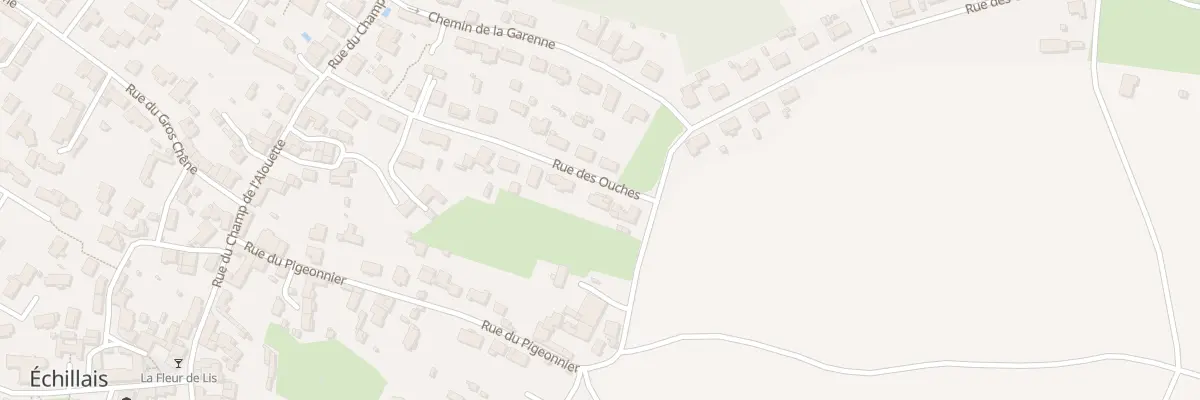 Plan du 18 Rue des Ouches à Échillais