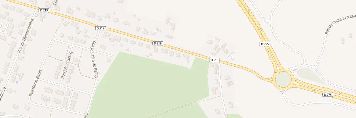 Plan du 70 Rue Constant Gérard à Segré-en-Anjou Bleu