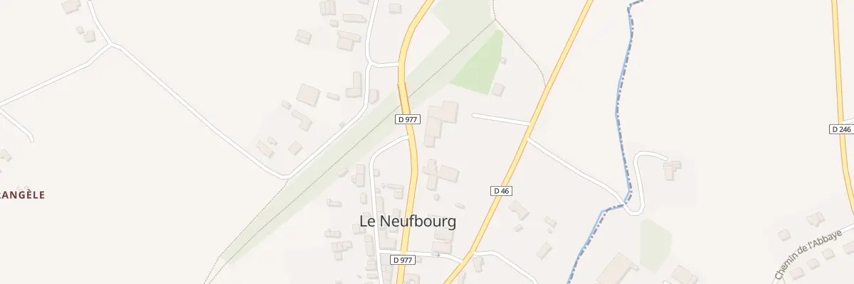 Plan du 22 Rte de Vire au Neufbourg