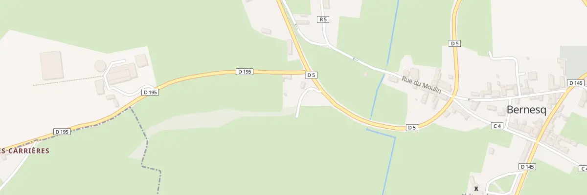 Plan du 5064 Route de Castilly à Bernesq