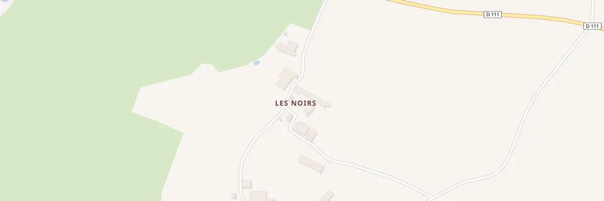 Plan du 1 Les Noirs à Chanverrie