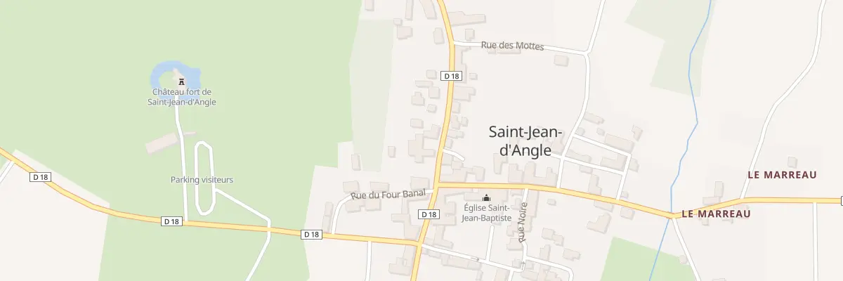 Plan du 20E Rue Maurice Ponte à Saint-Jean-d’Angle