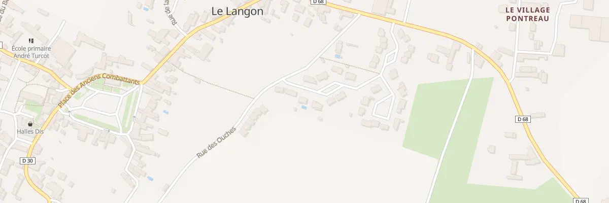 Plan du 28 Cité château gaillard au Langon