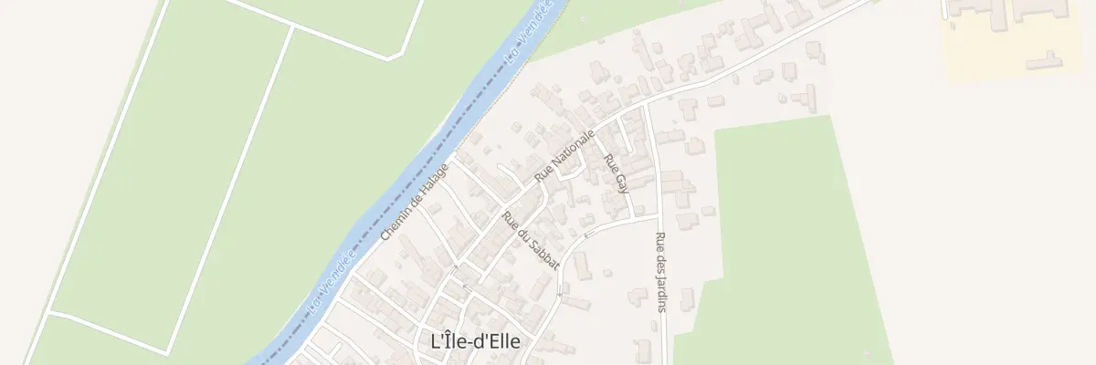 Plan du 40 Rue nationale à L’Île-d’Elle