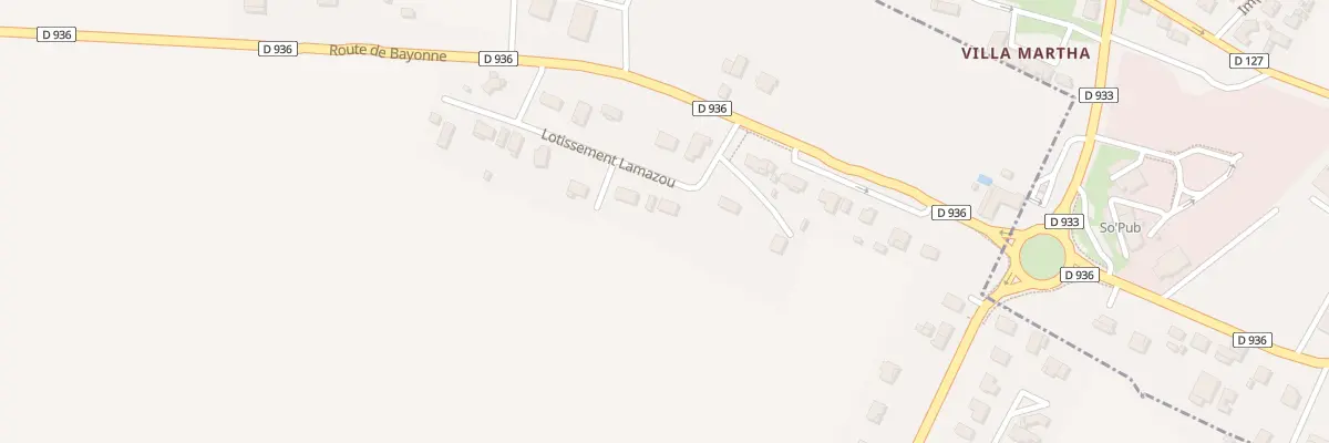 Plan du 326 Lot Lamazou à Guinarthe-Parenties