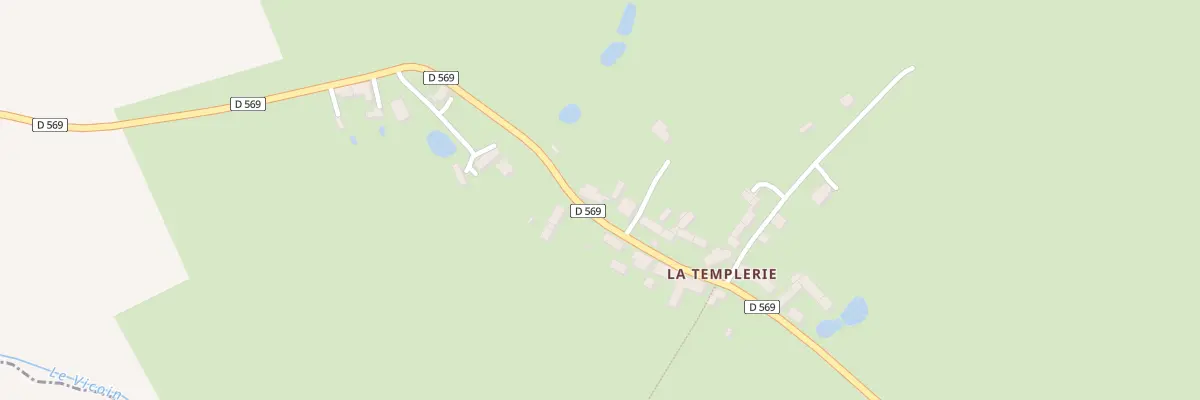 Plan du 1 Rue de la Templerie à Saint-Hilaire-du-Maine