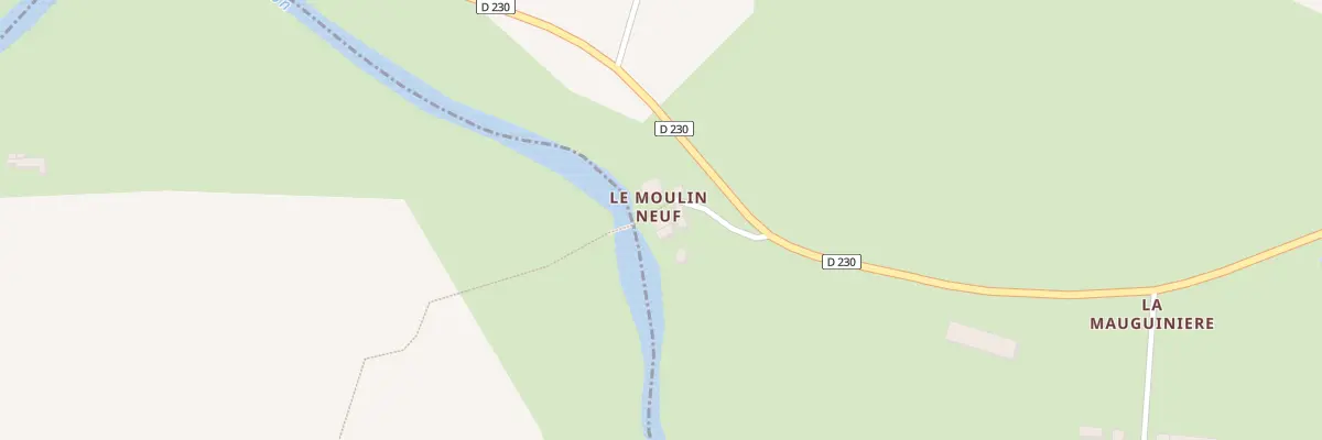 Plan du 79 Che du Moulin Neuf à Chérancé